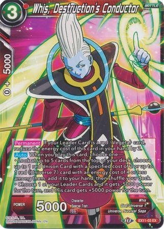 Whis, Destruction's Conductor (EX11-03) [Universe 7 Unison] - POKÉ JEUX