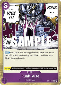 Punk Vise [Ultra Deck - The Three Captains]