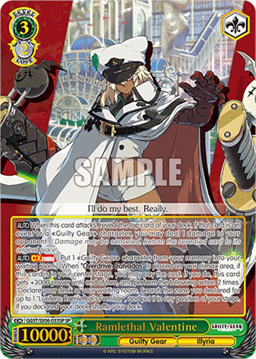 Ramlethal Valentine (GGST/SX06-033SP SP) [Guilty Gear -Strive-]