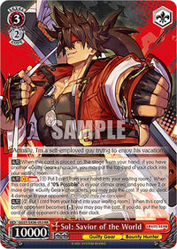 Sol: Savior of the World (GGST/SX06-053 RR) [Guilty Gear -Strive-]