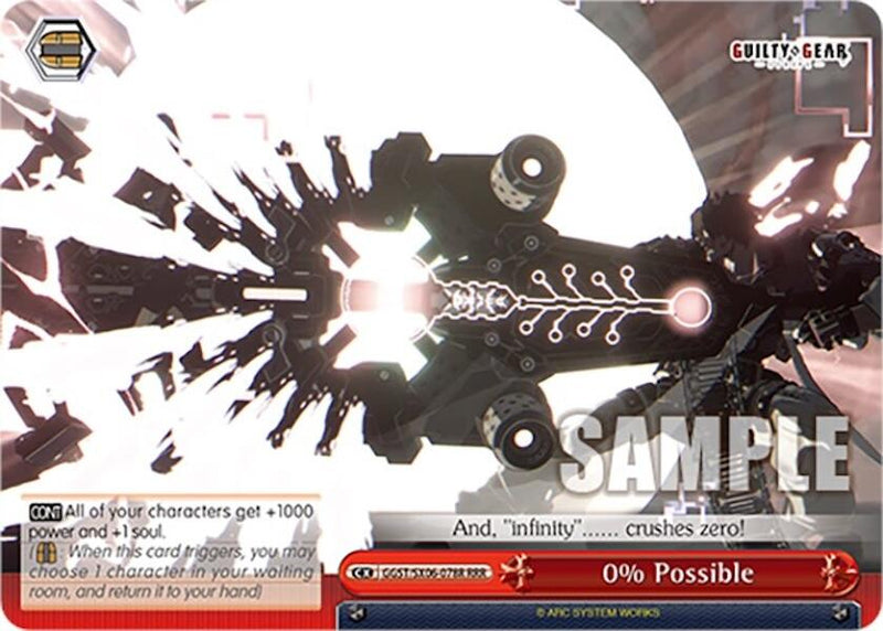 0% Possible (GGST/SX06-078R RRR) [Guilty Gear -Strive-]