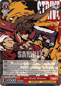 Sol: Brash Warrior (GGST/SX06-P03 PR) [Guilty Gear -Strive-]