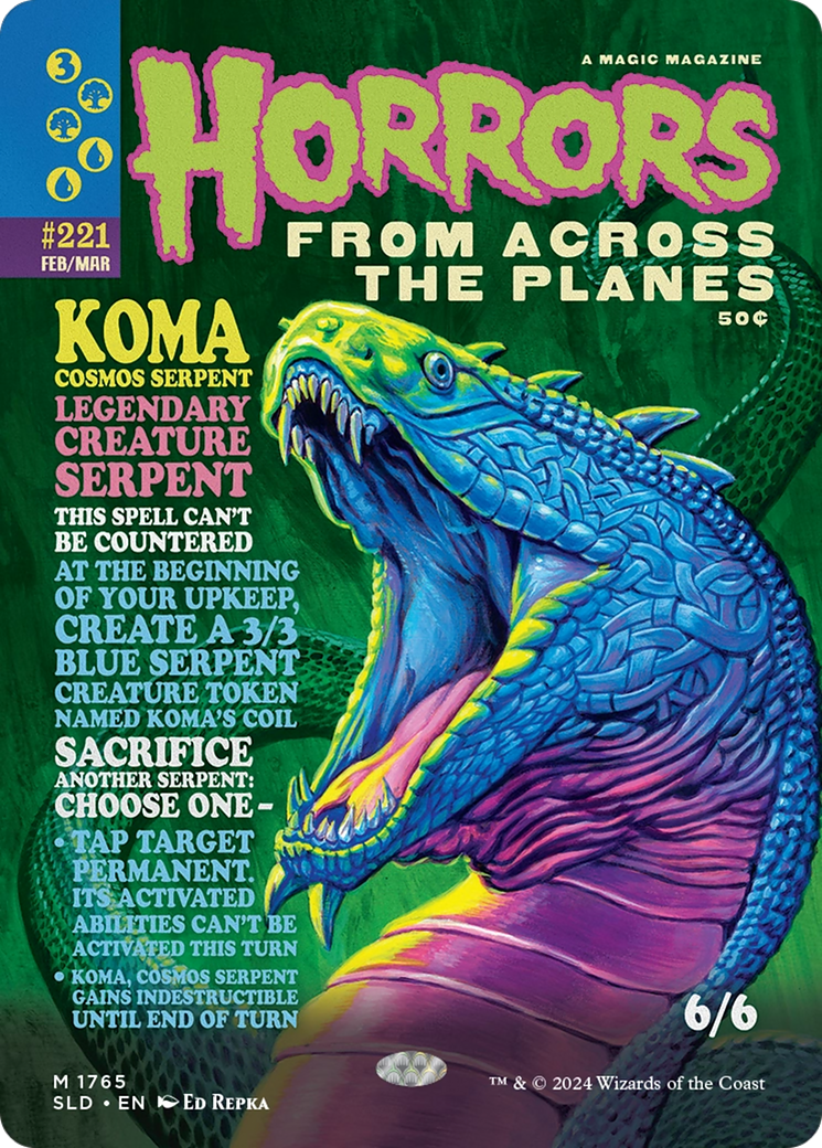 Koma, Cosmos Serpent [Secret Lair Drop Series]