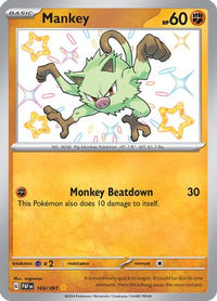 Mankey (169/091) [Scarlet & Violet: Paldean Fates]