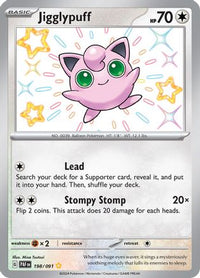 Jigglypuff (198/091) [Scarlet & Violet: Paldean Fates]