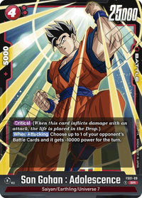 Son Gohan : Adolescence [Starter Deck: Son Goku] - POKÉ JEUX