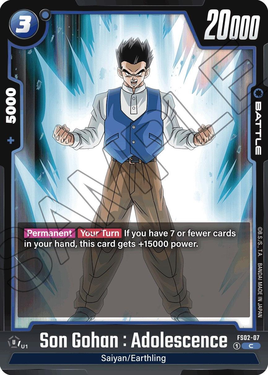 Son Gohan : Adolescence [Starter Deck: Vegeta] - POKÉ JEUX