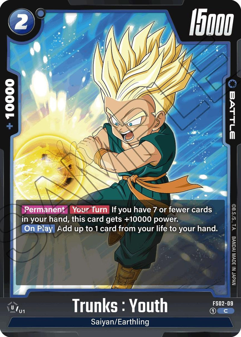 Trunks : Youth (FS02-09) [Starter Deck: Vegeta] - POKÉ JEUX