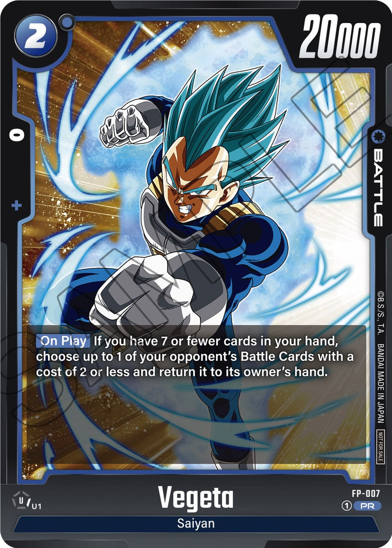 Vegeta (FP-007) [Fusion World Promotion Cards]