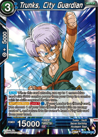 Trunks, City Guardian (BT24-036) [Beyond Generations] - POKÉ JEUX