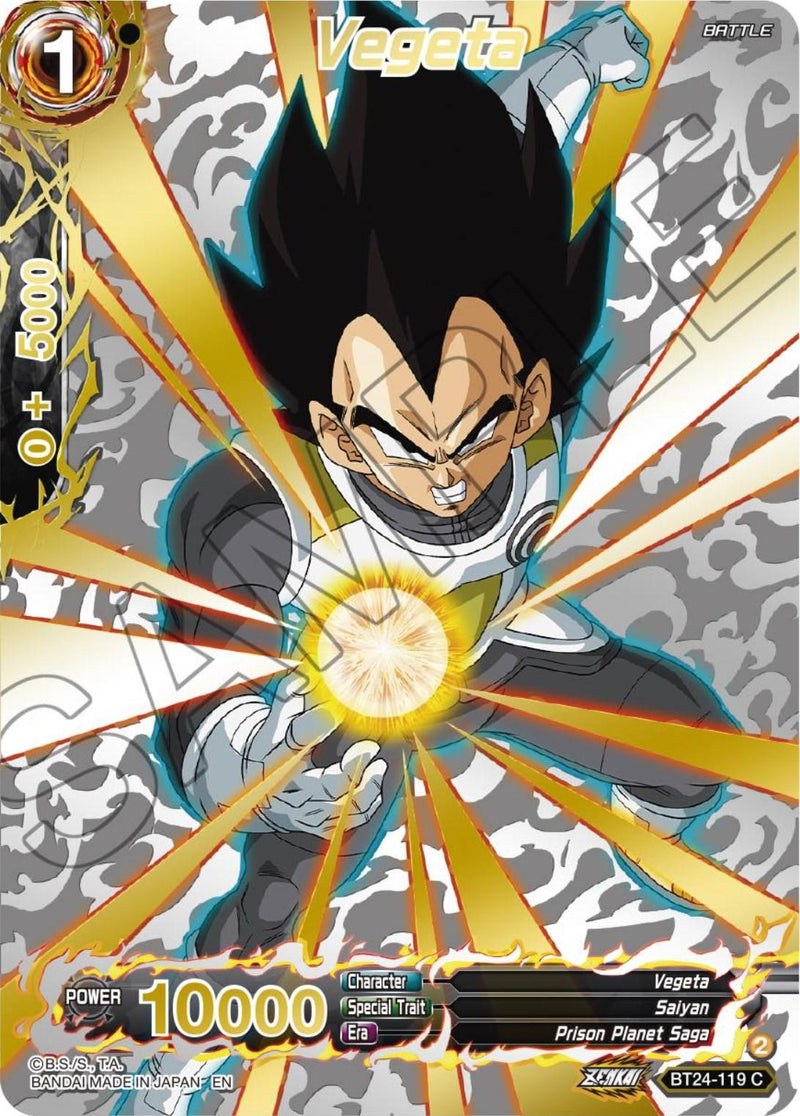 Vegeta (Collector Booster) (BT24-119) [Beyond Generations] - POKÉ JEUX