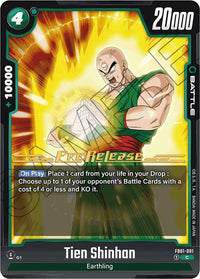 Tien Shinhan (FB01-091) [Awakened Pulse Pre-Release Cards] - POKÉ JEUX