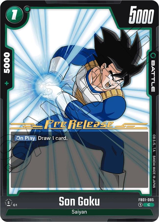 Son Goku (FB01-085) [Awakened Pulse Pre-Release Cards] - POKÉ JEUX