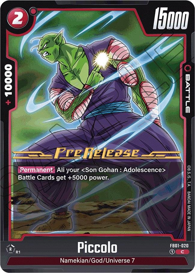 Piccolo (FB01-020) [Awakened Pulse Pre-Release Cards] - POKÉ JEUX