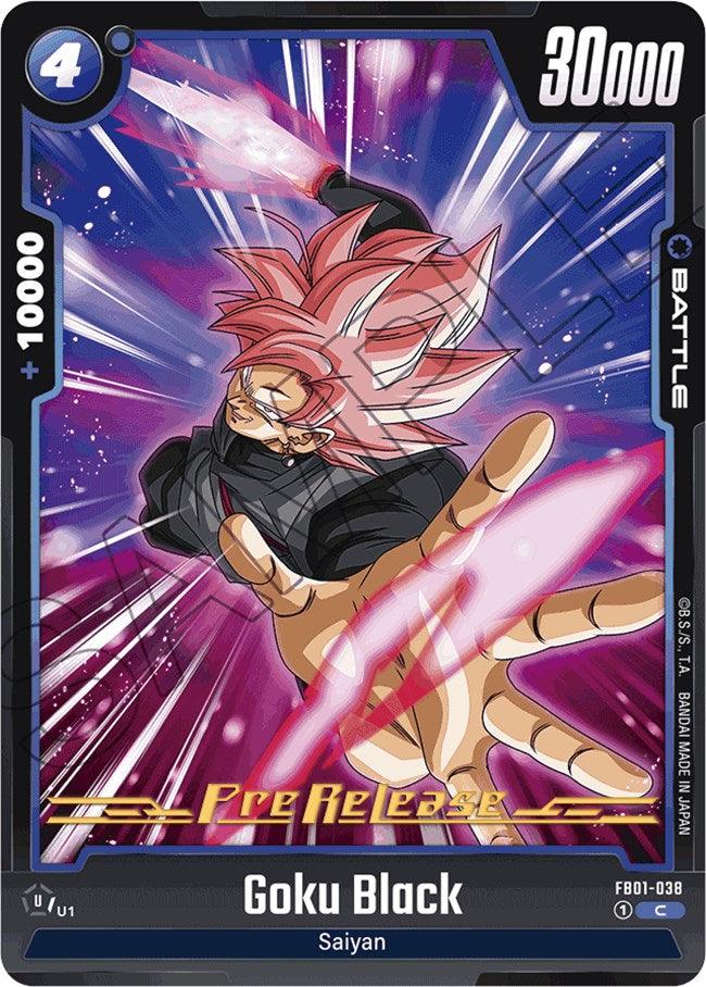 Goku Black (FB01-038) [Awakened Pulse Pre-Release Cards] - POKÉ JEUX