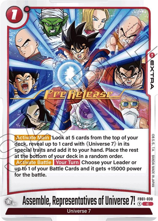 Assemble, Representatives of Universe 7! [Awakened Pulse Pre-Release Cards] - POKÉ JEUX