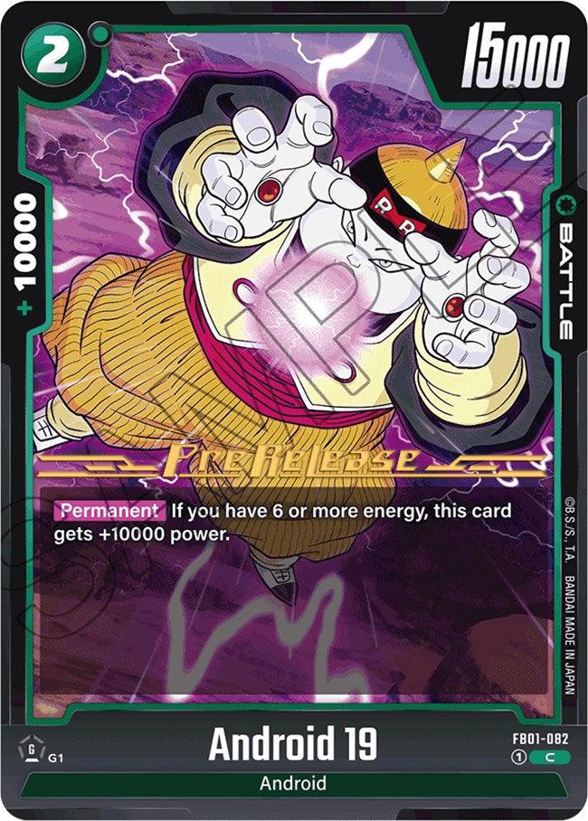 Android 19 [Awakened Pulse Pre-Release Cards] - POKÉ JEUX