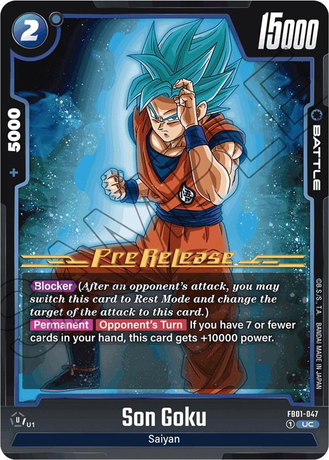 Son Goku (FB01-047) [Awakened Pulse Pre-Release Cards] - POKÉ JEUX