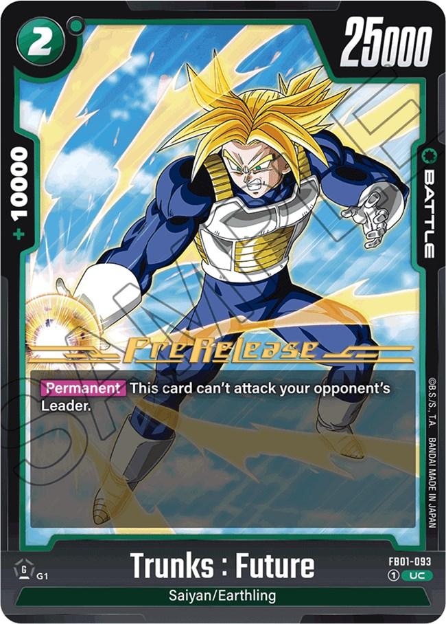 Trunks : Future (FB01-093) [Awakened Pulse Pre-Release Cards] - POKÉ JEUX