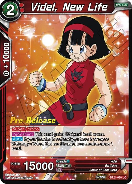 Videl, New Life (BT24-020) [Beyond Generations Prerelease Promos] - POKÉ JEUX