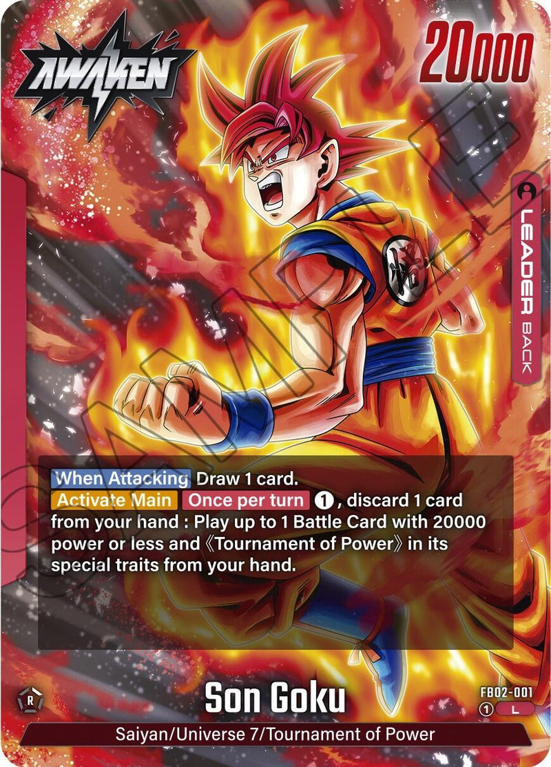 Son Goku (FB02-001) [Blazing Aura] - POKÉ JEUX