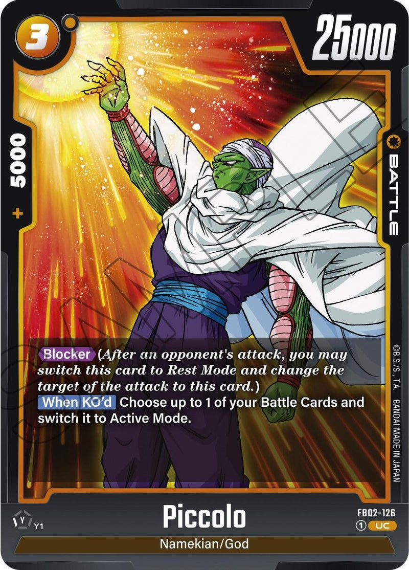 Piccolo [Blazing Aura] - POKÉ JEUX