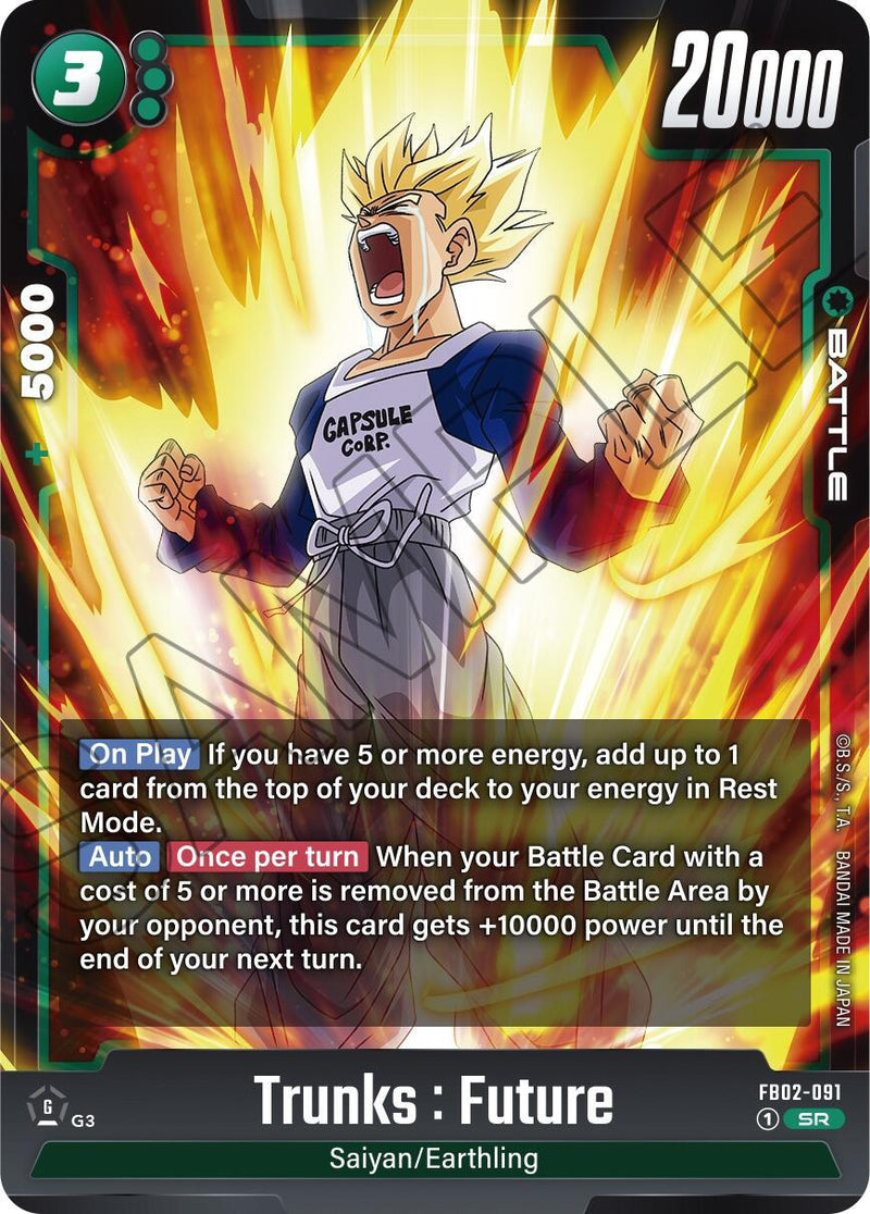 Trunks : Future [Blazing Aura] - POKÉ JEUX