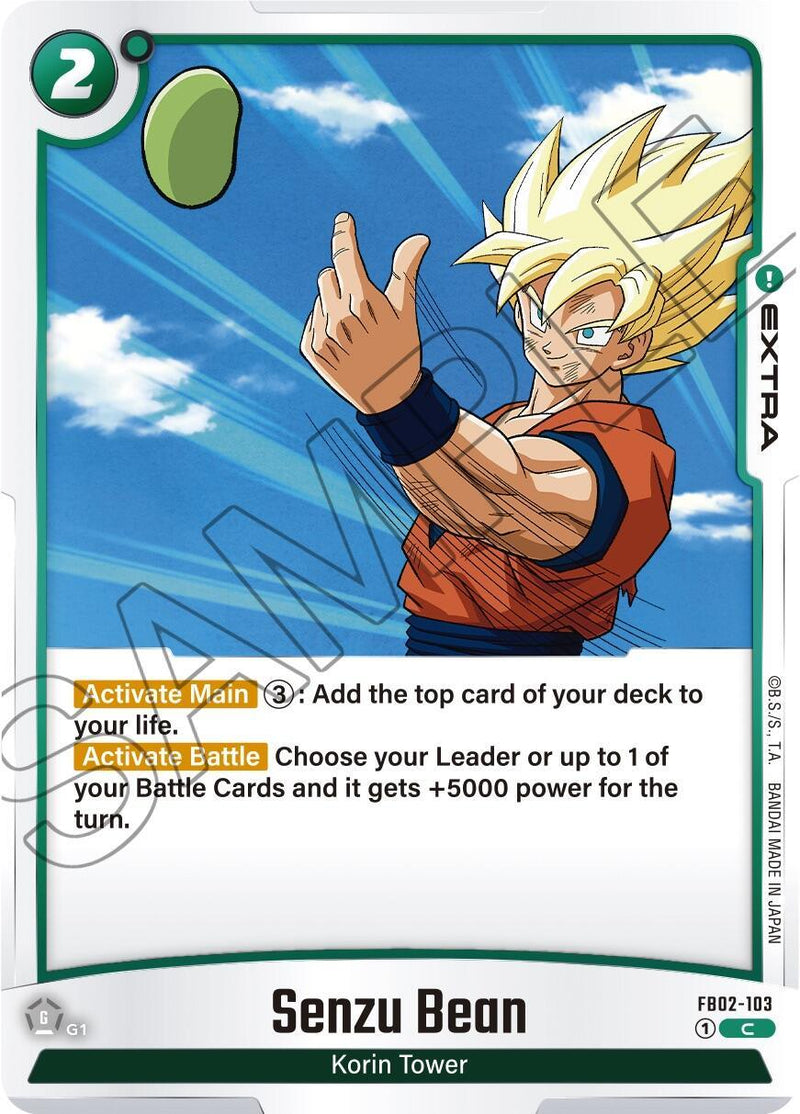 Senzu Bean [Blazing Aura] - POKÉ JEUX