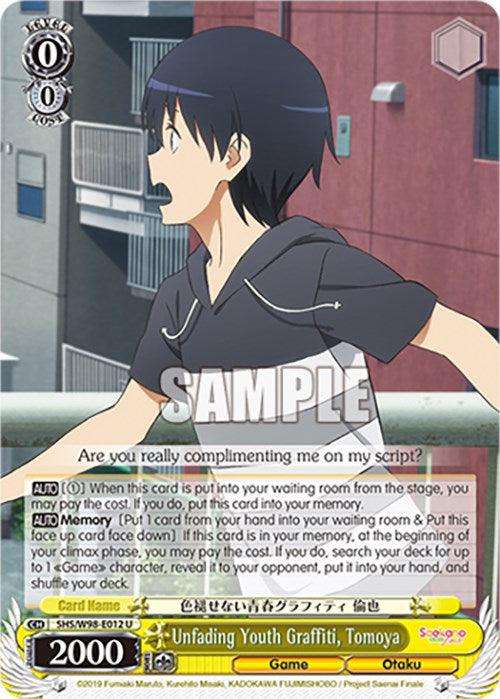 Unfading Youth Graffiti, Tomoya (SHS/W98-E012 U) [Saekano the Movie: Finale] - POKÉ JEUX