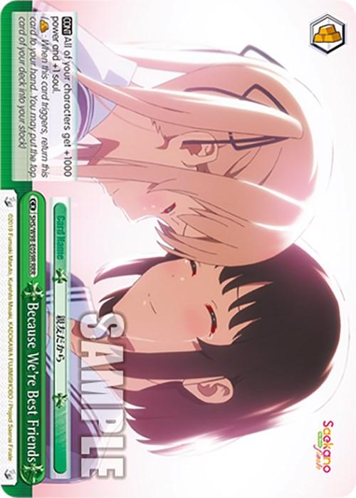 Because We're Best Friends (SHS/W98-E059R RRR) [Saekano the Movie: Finale] - POKÉ JEUX