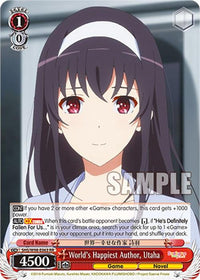 World's Happiest Author, Utaha (SHS/W98-E063 RR) [Saekano the Movie: Finale] - POKÉ JEUX