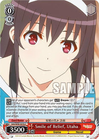 Smile of Relief, Utaha (SHS/W98-E076 C) [Saekano the Movie: Finale] - POKÉ JEUX