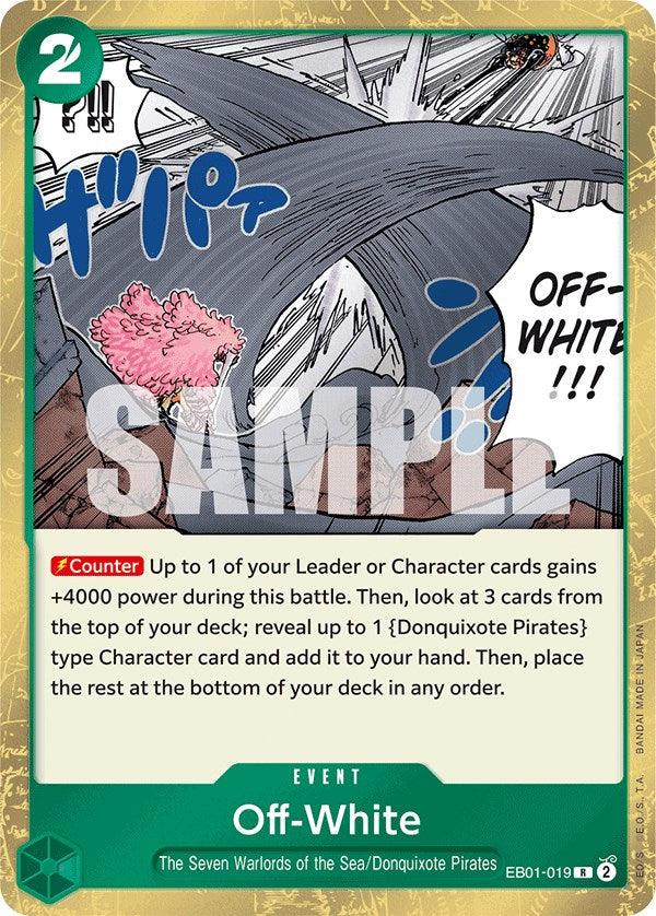 Off-White [Extra Booster: Memorial Collection] - POKÉ JEUX