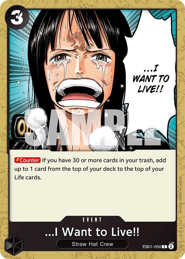 ...I Want to Live!! [Extra Booster: Memorial Collection] - POKÉ JEUX