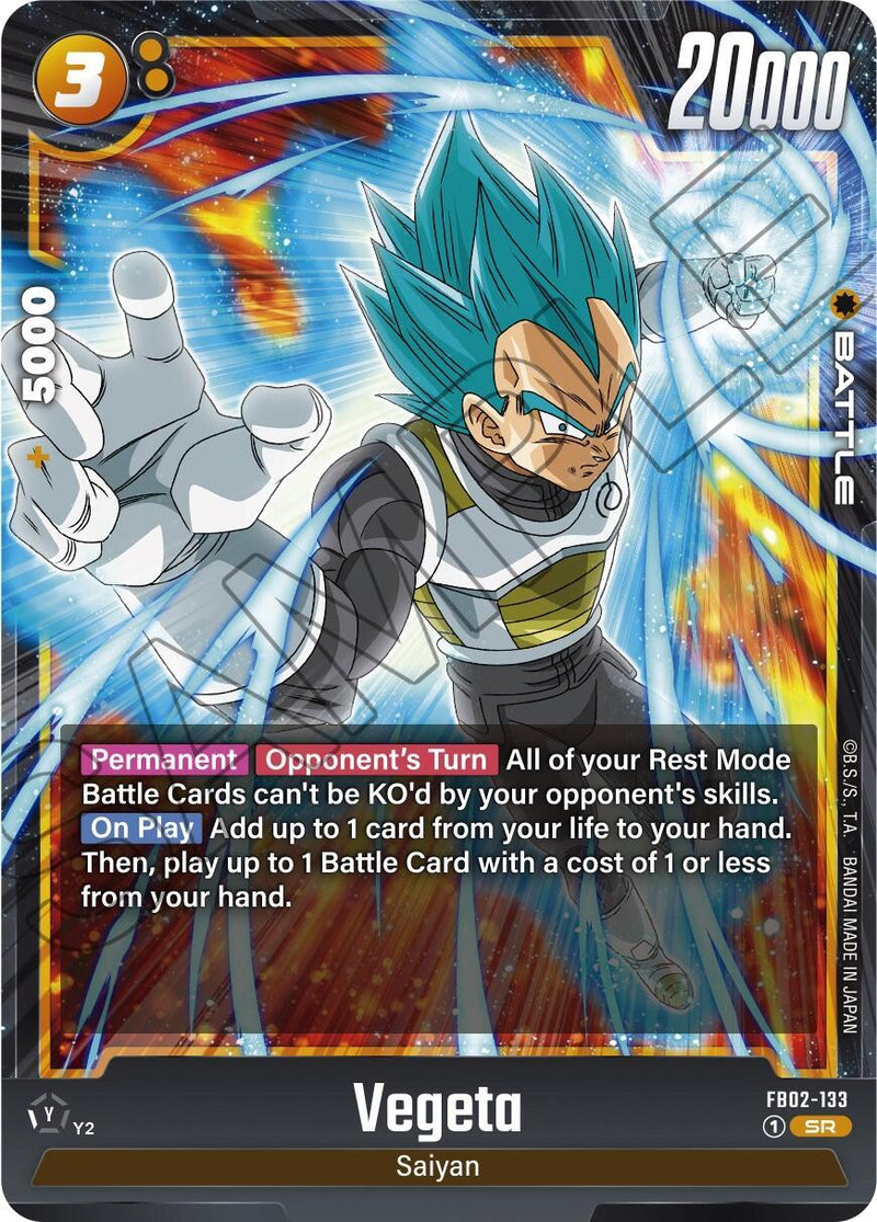 Vegeta [Blazing Aura] - POKÉ JEUX