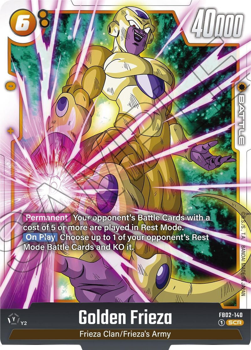 Golden Frieza [Blazing Aura] - POKÉ JEUX