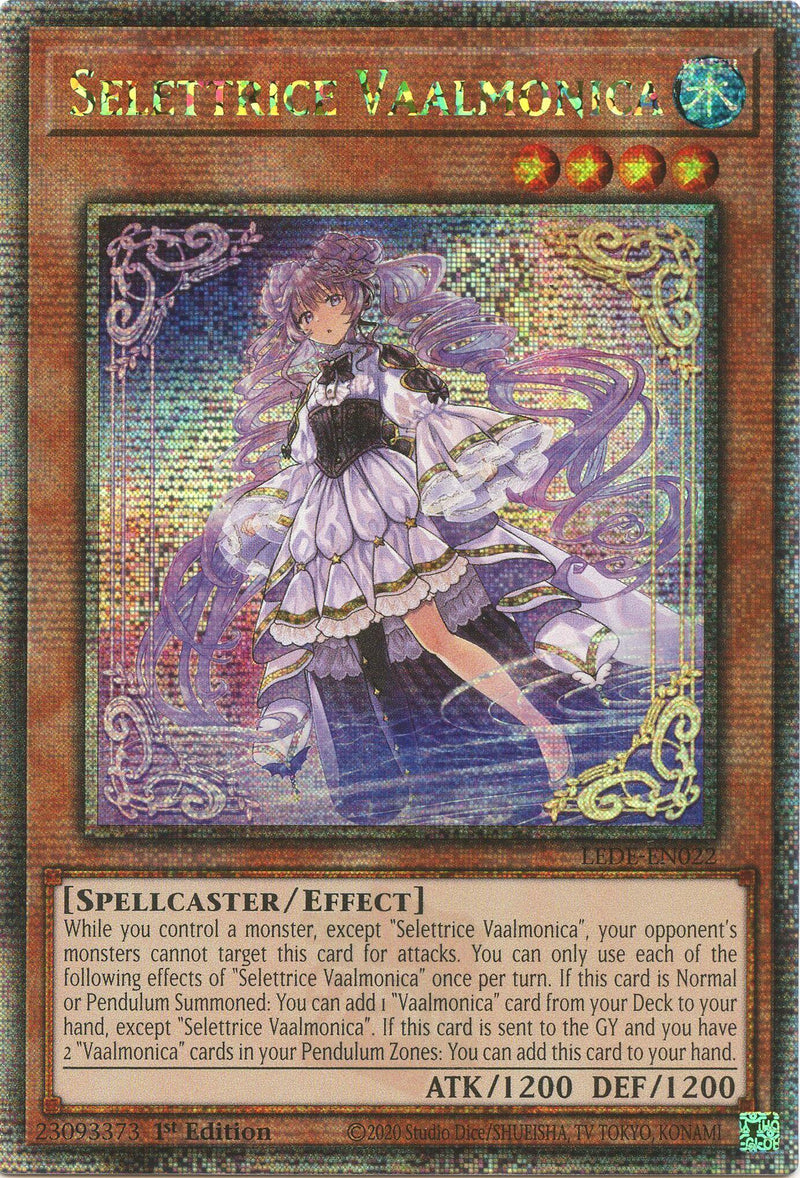 Selettrice Vaalmonica (Quarter Century Secret Rare) [LEDE-EN022] Quarter Century Secret Rare - POKÉ JEUX