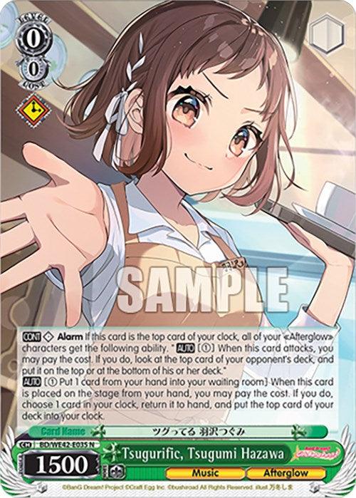 Tsugurific, Tsugumi Hazawa (BD/WE42-E035 N) [BanG Dream! Girls Band Party! Countdown Collection] - POKÉ JEUX