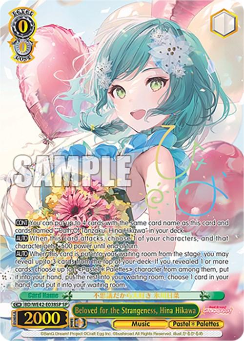 Beloved for the Strangeness, Hina Hikawa (BD/WE42-E038SP SP) [BanG Dream! Girls Band Party! Countdown Collection] - POKÉ JEUX