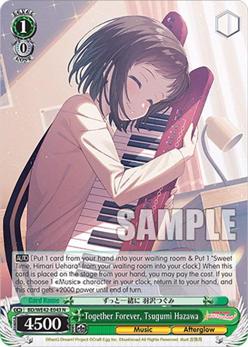 Together Forever, Tsugumi Hazawa (BD/WE42-E043 N) [BanG Dream! Girls Band Party! Countdown Collection] - POKÉ JEUX