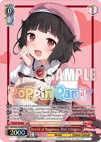 Armful of Happiness, Rimi Ushigome (BD/WE42-E054BDR BDR) [BanG Dream! Girls Band Party! Countdown Collection] - POKÉ JEUX