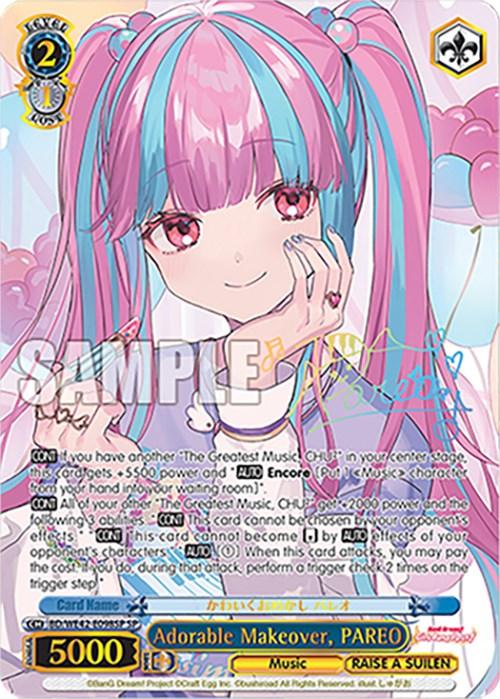 Adorable Makeover, PAREO (BD/WE42-E098SP SP) [BanG Dream! Girls Band Party! Countdown Collection] - POKÉ JEUX