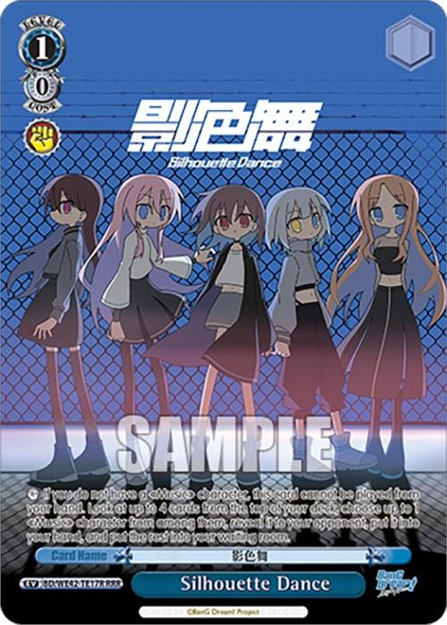 Silhouette Dance (BD/WE42-TE17R RRR) [BanG Dream! Girls Band Party! Countdown Collection] - POKÉ JEUX