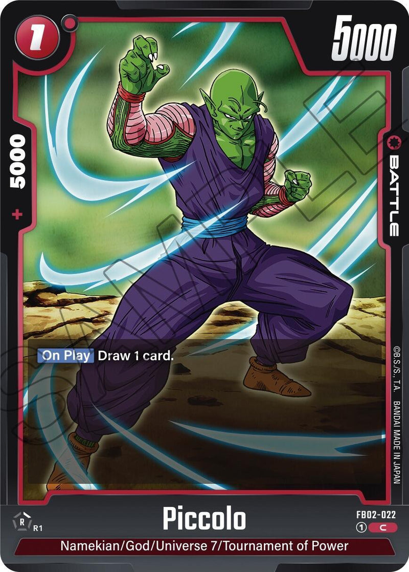 Piccolo (FB02-022) [Blazing Aura] - POKÉ JEUX