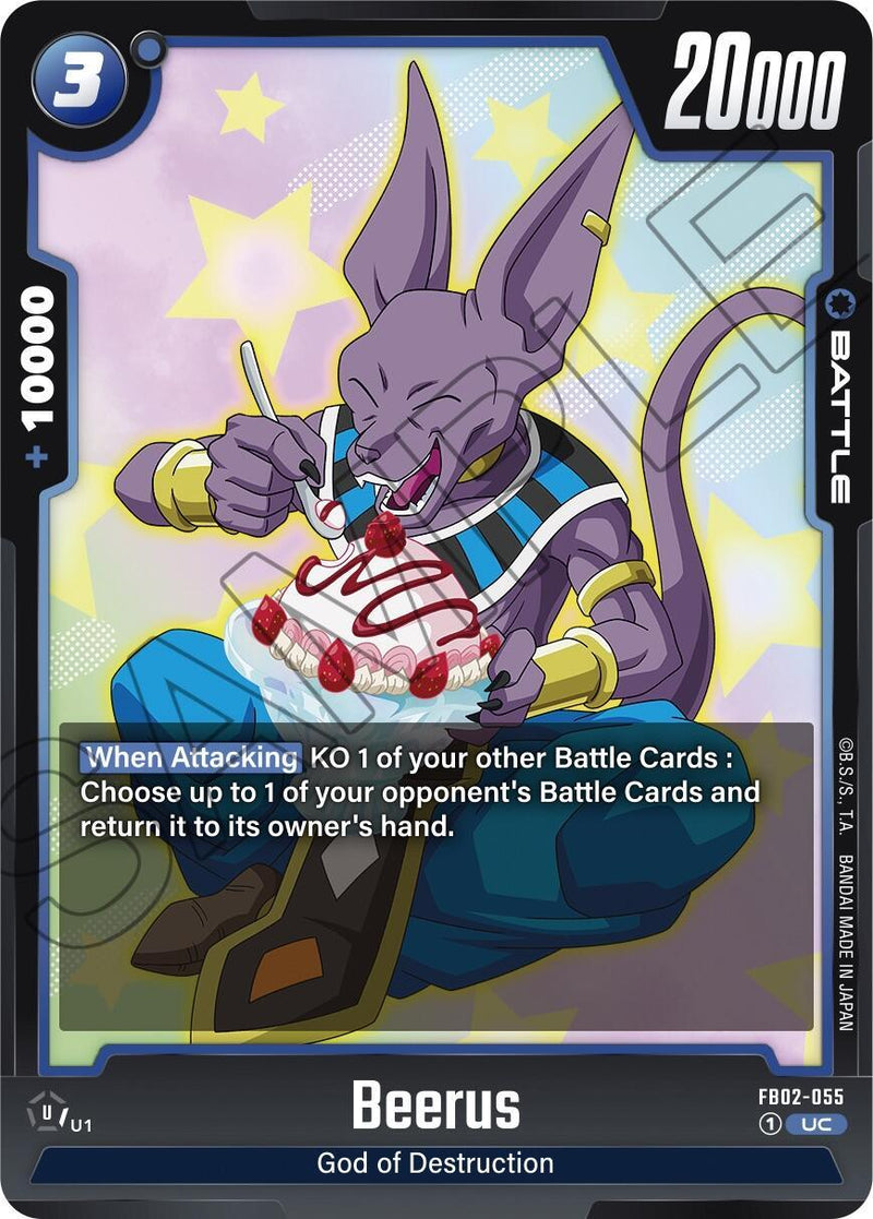 Beerus (FB02-055) [Blazing Aura] - POKÉ JEUX