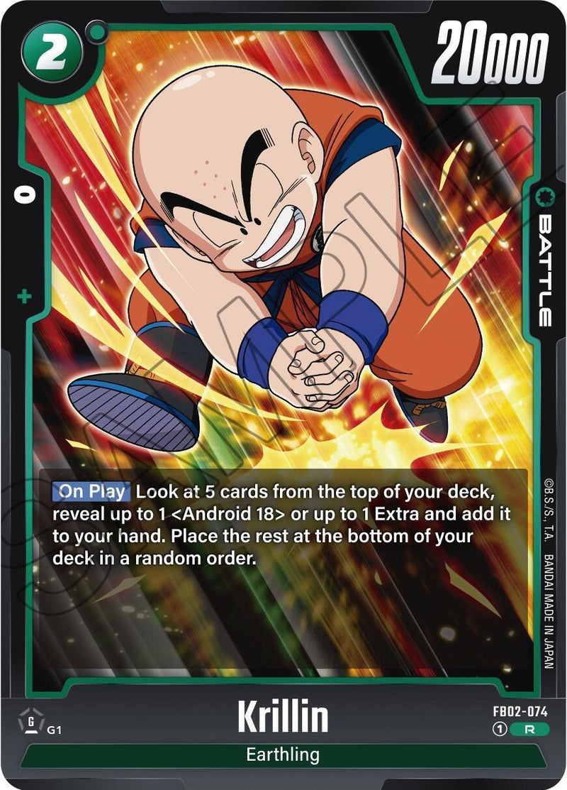 Krillin (FB02-074) [Blazing Aura] - POKÉ JEUX