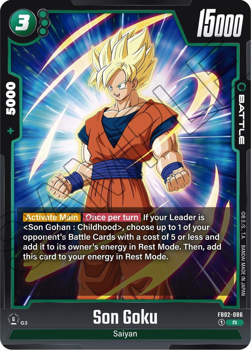 Son Goku (FB02-086) [Blazing Aura] - POKÉ JEUX