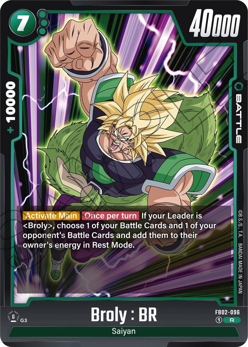 Broly : BR [Blazing Aura] - POKÉ JEUX