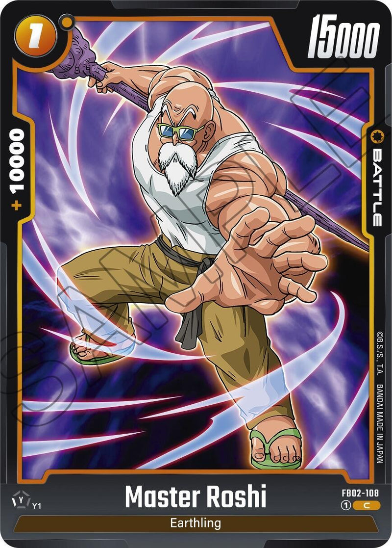 Master Roshi (FB02-108) [Blazing Aura] - POKÉ JEUX