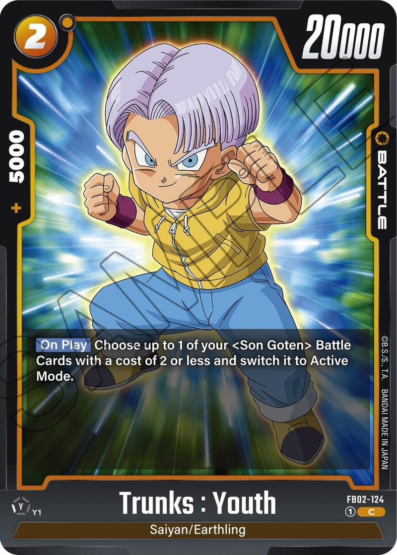 Trunks : Youth [Blazing Aura] - POKÉ JEUX